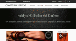 Desktop Screenshot of conferroheritae.com