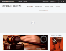 Tablet Screenshot of conferroheritae.com